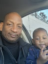 Me and my grandson.