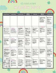 Your March Workout Calendar Blogilates At Home Workouts March Workout Workout Calendar