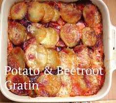Meg Made Potato And Beetroot Gratin Curtesy Of Gordon Ramsay Again Vegetable Side Dishes Recipes Gratin Recipe Beetroot