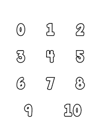 These are great as posters for the wall or to make number books. Free Printable Numbers Templates Laptrinhx News