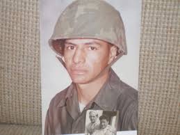 Guadalupe Big Marty Martinez. Killed at the Battle of Dak To in November,  1967. I went through Phase 1 in Training Group with him. The 2 Corp Mike  Force club was named after him.