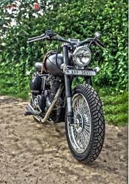 Retro Naut A Custom Royal Enfield Bobber From Emperor Motorcycles Of Ernakulam Retro Bobber Royal Enfield