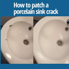 How To Patch A Porcelain Sink Crack