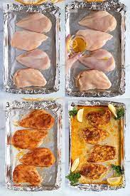 Preheat oven to 350 degrees f (175 degrees c). Easy Baked Chicken Breast The Salty Marshmallow