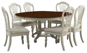 5 piece dining room set. Pine Island 7 Piece Round Dining Set With Wheat Back Chairs Traditional Dining Sets By Hillsdale Furniture Houzz