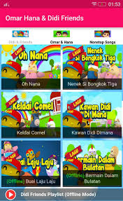 Jom tonton lagu baharu di youtube omar & hana setiap hari sabtu, jam 8.30 pagi. Omar Hana Didi Friends For Android Apk Download