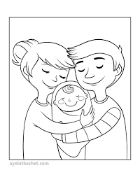 Free Coloring Pages About Family That You Can Print Out For Your Kids Family Coloring Pages Puppy Coloring Pages Family Coloring