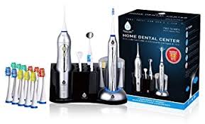 Un cepillo dental eléctrico es un cepillo dental que hace movimientos automáticos rápidos de las cerdas del cepillo, ya sea por la oscilación hacia atrás y adelante, o por la rotación oscilatoria (alternar entre la rotación horaria y antihoraria), con el fin de limpiar los dientes.normalmente el movimiento del cabezal es oscilante, a pesar de ser frecuentemente llamados cepillos rotatorios. Amazon Com Pursonic S625 Cepillo Dental Sonico Recargable Y Irrigador Bucal Recargable Con 12 Cabezas De Cepillo Para Polvo Beauty