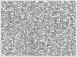 This keith haring puzzle is a collection of haring's most famous characters. Bol Com Keith Haring 2 Sided 500 Piece Puzzle Mudpuppy 9780735355873 Boeken