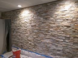 Slate veneer tile sheet wall colu,n cladding, mixed tile pattern. Stone Veneer Bathroom Wall