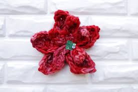 Peaches & crème ridgey knit dishcloth skill level: 11 Poinsettia Crochet Patterns