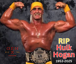 💔 Rest in Power, Hulk Hogan 💔 Today, we raise a glass and drop a tear for the one and only Hulk Hogan — a true icon who body-slammed his way into