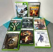 Various Xbox 360 Video Games All Very Good Plus Vg Condition Xbox 360 Video Games Xbox 360 Xbox