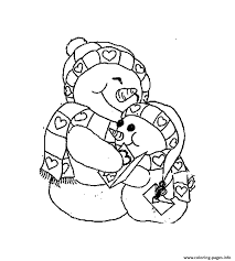 The snowman coloring pages will help you to Cute Snowman S To Print6ccd Coloring Pages Printable