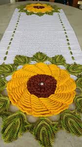 Caminho De Mesa De Crochê Girassol Passo A Passo Caminho De Mesa Em Croche Girassol No Elo7 Arte Em Croche 7f5da8 Flor De Crochet Toalha De Mesa De Croche Desenhos De Croche