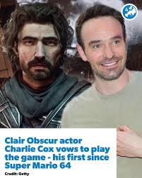 Clair Obscur: Expedition 33 actor Charlie Cox has vowed to play the game  after all the praise he's received, despite only spending four hours in the  recording booth and knowing very little