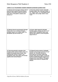 Contoh gerakan linear (linear motion): Pin By Nursyairah Nisham On Study Materials Daya Study Materials Kuantan