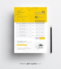 Simple Creative Invoice Template Invoice Template Invoice Design Template Invoice Design