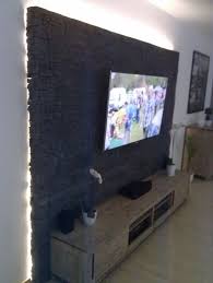 Bildergebnis Fur Holzwand Hinter Fernseher Steinwand Steinwand Wohnzimmer Natursteinwand Wohnzimmer