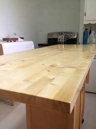 Epoxy Resin Finish On A Butcher Block Table Top Countertops Kitchen Design Butcher Block Table Tops