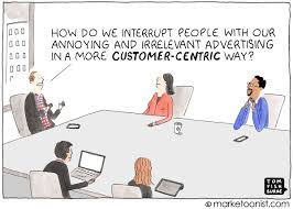 Https Marketoonist Com 2020 03 Customer Centric Culture Html Utm Source Marketoon Of The Week Pr Newswire Digital Marketing Marketing