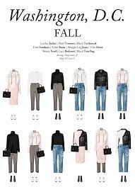 What To Wear To Washington Dc This Fall A 10 Piece Capsule Wardrobe Washington Dc Outfit Capsule Wardrobe Outfits Dc Fashion