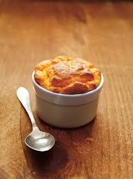 Red Bell Pepper And Oka Cheese Souffle Ricardo Recipe Stuffed Peppers Souffle Recipes Recipes