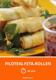 Filoteig Feta Rollen Rezept Filoteig Feta Essen