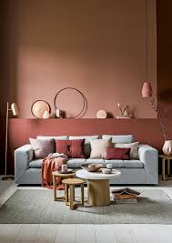 Interiors Earthy Tones Shelf Living Room Colors Contemporary Home Decor Interior