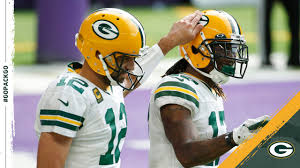 They inspire you to achieve greatness but also a keep firm faith in the higher power. Aaron Rodgers Davante Adams Respect Confidence Communication At Core Of Special Connection