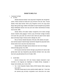 Diabetes sudah merupakan salah satu ancaman utama Doc Laporan Pendahuluan Diabetes Melitus Ismail Nurkasim Academia Edu