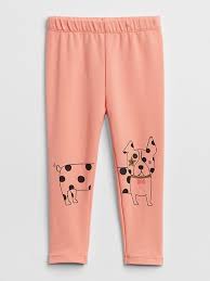 gap baby critter graphic leggings bulldog puppy taytlar kizlar triko