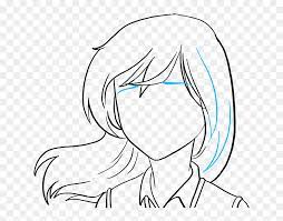 How to draw kobato from haganai, step by step, drawing guide, by dawn. How To Draw Sad Anime Face Sad Anime Girl Drawing Easy Hd Png Download Vhv