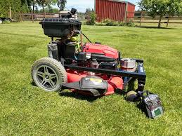 Added jack stands for safety while removing and installing the blades. Remote Control Lawn Mower 7 Steps With Pictures Instructables