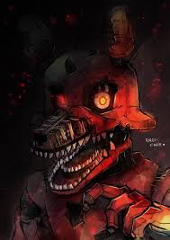 She mentions that she lightens her skin and she wears burial jewelry. Nightmare Foxy Fnaf4 By Nadi Chan On Deviantart Fnaf Wallpapers Fnaf Art Fnaf Foxy