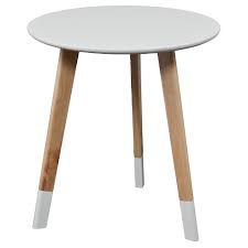 One storage drawer and a single door keep your belongings out of sight but easily accessible. Neelan Round Accent Table Glossy White Aiden Lane Target