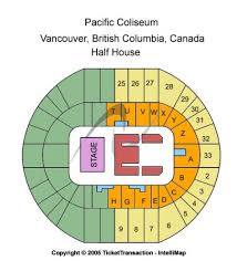 64 Actual Pacific Coliseum Lady Antebellum Seating Chart