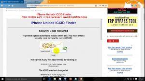 Help your iphone worked on any carrier. Iphone Unlock Iccid Finder Just Solution Youtube