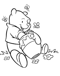 Winnie the pooh is a character in a. Pooh Honey Pot Drawing Page 1 Line 17qq Com