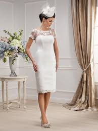 Brautkleid Etuikleid Kleid Hochzeit Hochzeitskleid Spitze Brautkleid