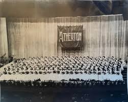 Class of 1951 graduation ceremony