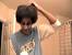 Finger Drying Mens Hair
