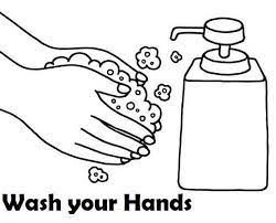 Washing your hands is one of the basic steps to good hygiene. Handwash Clipart Coloring Sheet Coloring Sheets Clip Art Handwash Poster