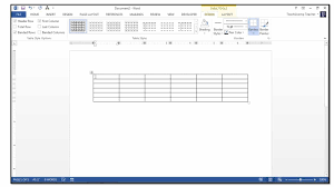 How can i change the default business card in ol 2013? How To Insert Tables In Microsoft Word 2013 Teachucomp Inc