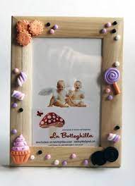 Cornice Dolcetti In Fimo Polymer Clay Crafts Frame Crafts Diy Gifts