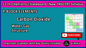 Carbon Dioxide P Block Elements Part 14 Tnscert 12th Chemistry Youtube In 2020 Chemistry Carbon Dioxide This Or That Questions