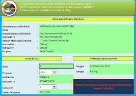 Aplikasi raport digital adalah aplikasi yang mendata nilai raport siswa madrasah sesuai kurikulum madrasah. Aplikasi Raport Kurikulum 2013 Untuk Madrasah Aliyah Versi Terbaru Info Madrasah