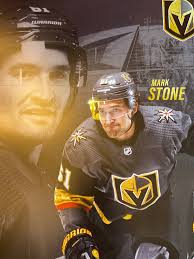 Download Vegas Golden Knights Hockey Athlete Mark Stone Illustration  Wallpaper