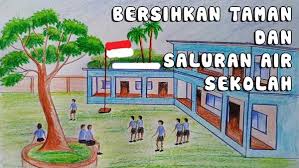 Contoh poster lingkungan dan slogan kebersihan yang menarik, bagus, dan mudah dibuat. 20 Contoh Poster Kebersihan Lingkungan Sekolah Dan Rumah Kuliah Desain