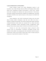 Perkhemahan unit beruniform, sk matang paku teks ucapan: Contoh Laporan Aktiviti Perkhemahan Unit Beruniform